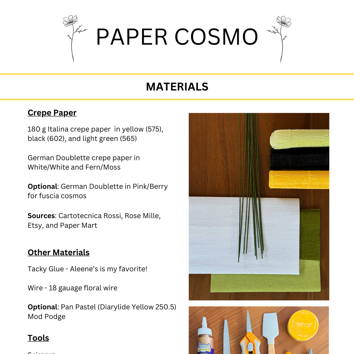 Paper Cosmo Online Course
